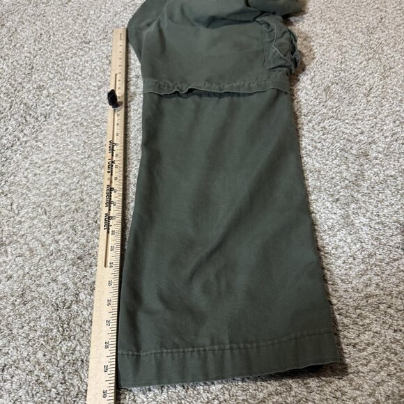 Boy Scouts of America BSA Pants Mens 34 Green Convertible Uniform Cargo Zip Off - Picture 7 of 8